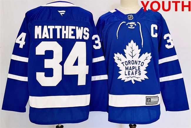 Youth Toronto Maple Leafs #34 Auston Matthews Blue 2024-25 Stitched Jersey,We sell and wholesale Youth Toronto Maple Leafs #34 Auston Matthews Blue 2024-25 Stitched Jersey on line form chian!